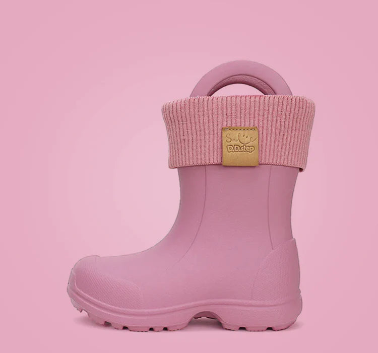 Roze Regenlaarzen