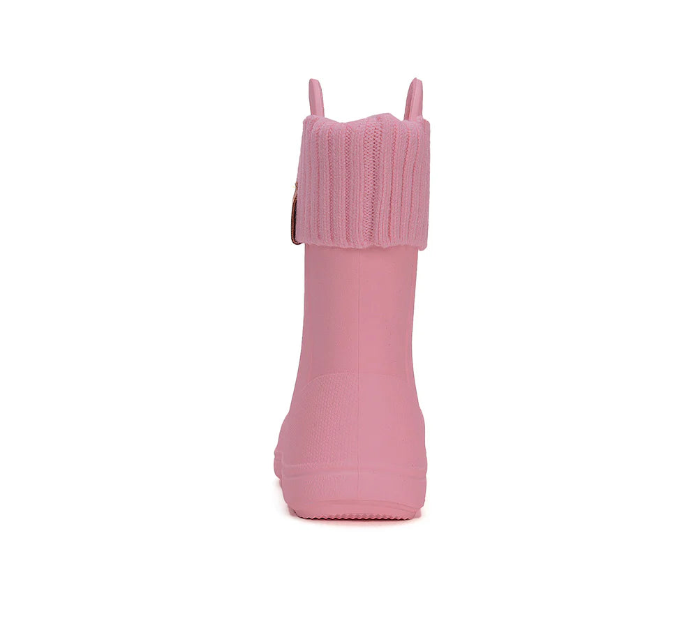 Roze Regenlaarzen