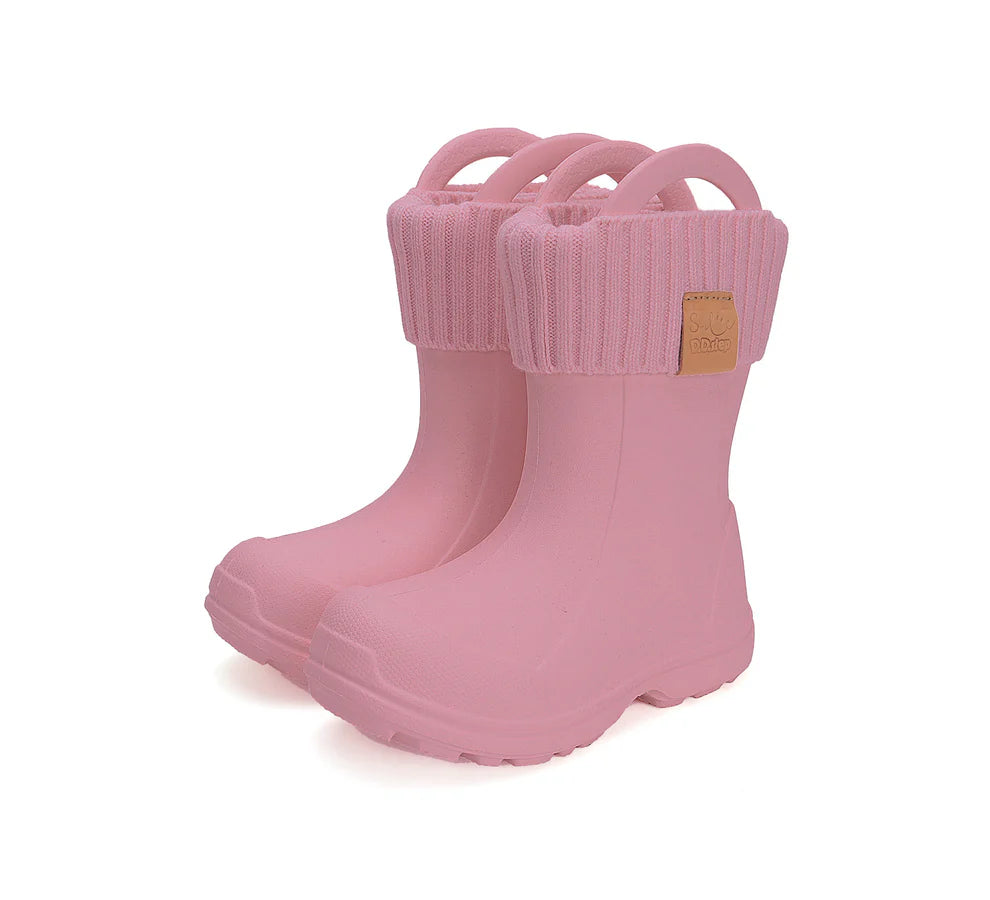 Roze Regenlaarzen